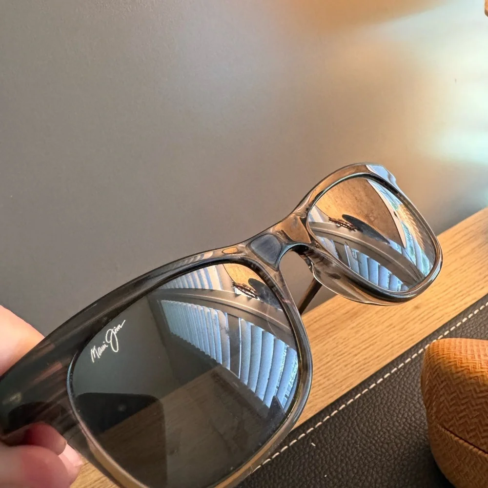 Ray-Ban Men’s Black Clear Gradient Square Sunglasses